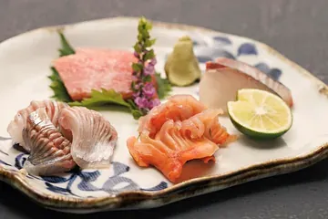 刺身四点盛り
