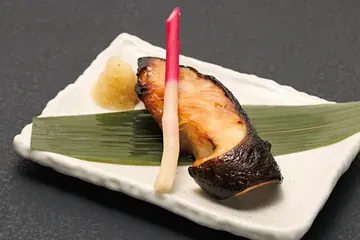 銀鱈の幽庵焼き